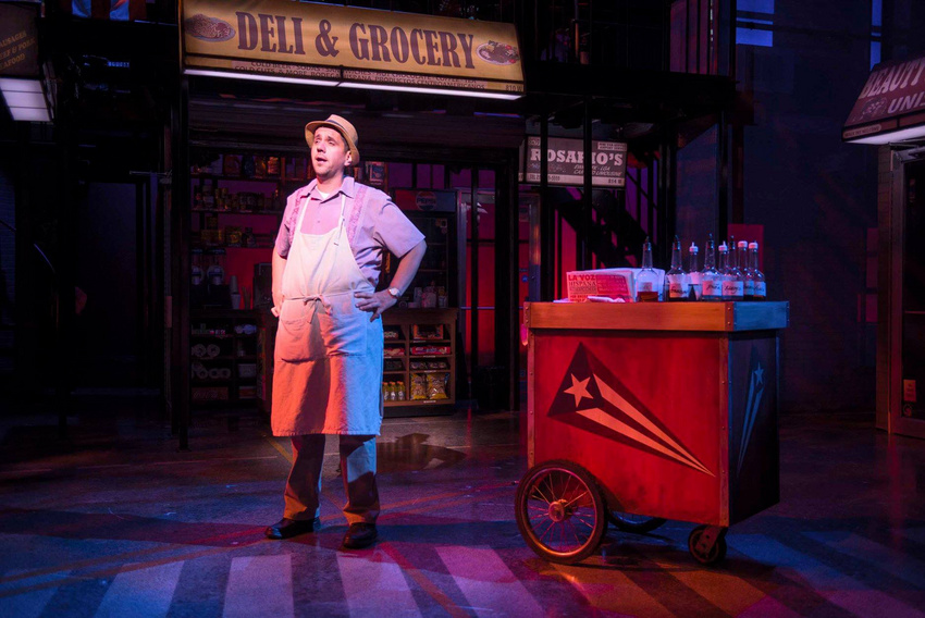 Photo: Michael Brosilow | Direction: May Adrales | Choreography: William Carlos Angulo | Scenic Design: Timothy Mackabee | Lighting Design: Robert Aguilar | Sound design: Megan Goode | Music Direction: Dan Kazemi