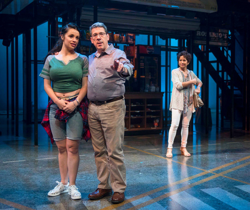 Photo: Michael Brosilow | Direction: May Adrales | Choreography: William Carlos Angulo | Scenic Design: Timothy Mackabee | Lighting Design: Robert Aguilar | Sound design: Megan Goode | Music Direction: Dan Kazemi