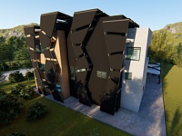 Gloria Mendoza House Design - EXTERIOR RENDERING 05A