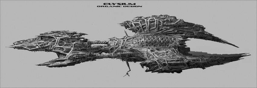 The Elysium (organic design. Not used). Copyright Constantin Film production 2009
