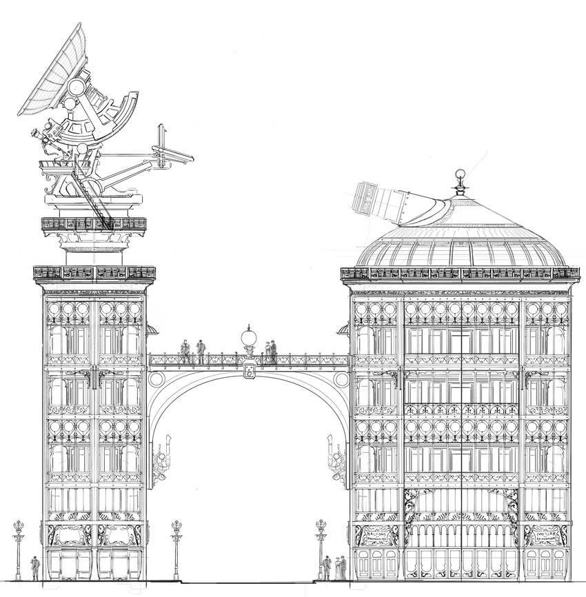 Lilliput building elevation. .Copyright Twentieth Century Fox Film Corporation