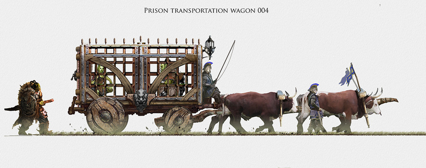 Prison cart