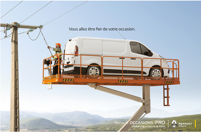 Denys Vinson / Agence Publicis - Client : Renault