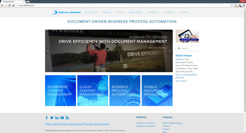DDILINK.com (2010) - Design and maintain website and associated imagery.