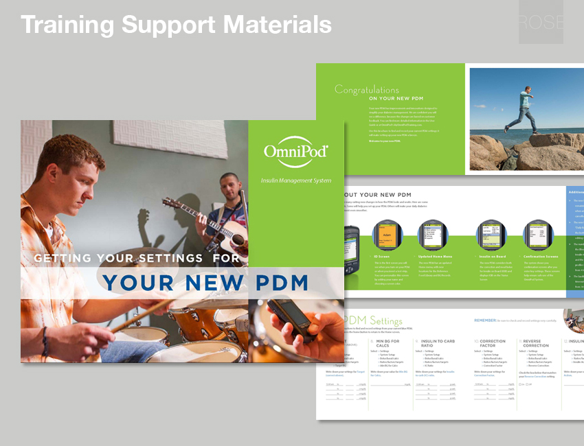 Guide brochure for transferring settings from prior models to new device. With dbaza.
