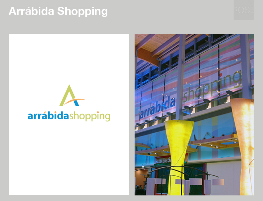 Logo design and application in food court, Porto, Portugal. With RTKL.
