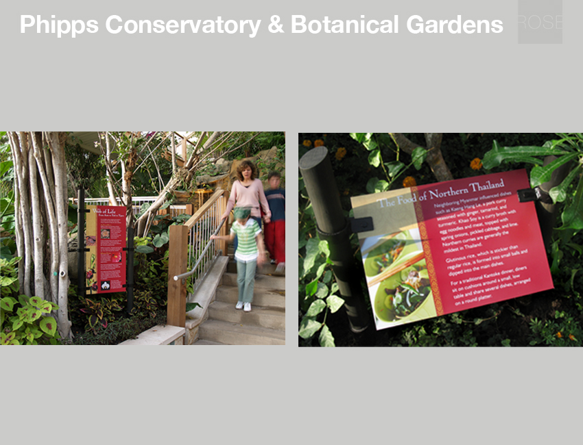 Tropical Forest Thailand theme and topic exhibit panels. With ThoughtForm. Photo by Kurt Hess.