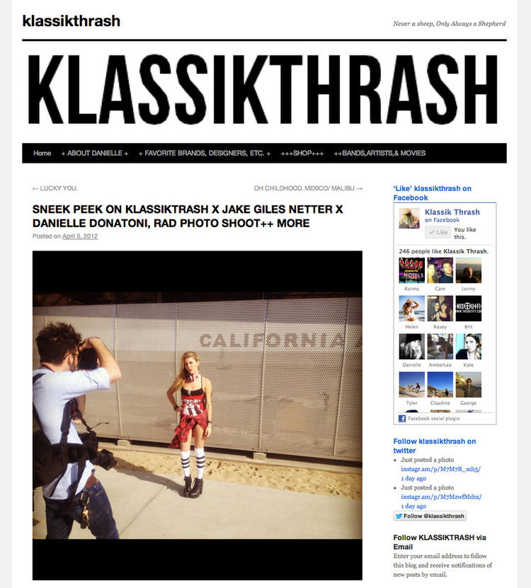 Klassik Thrash x Jake Giles Netter Round II Sneak