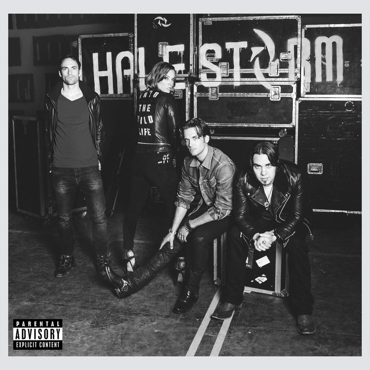 Halestorm "Into the Wildlife" Album Cover For Atlantic Records