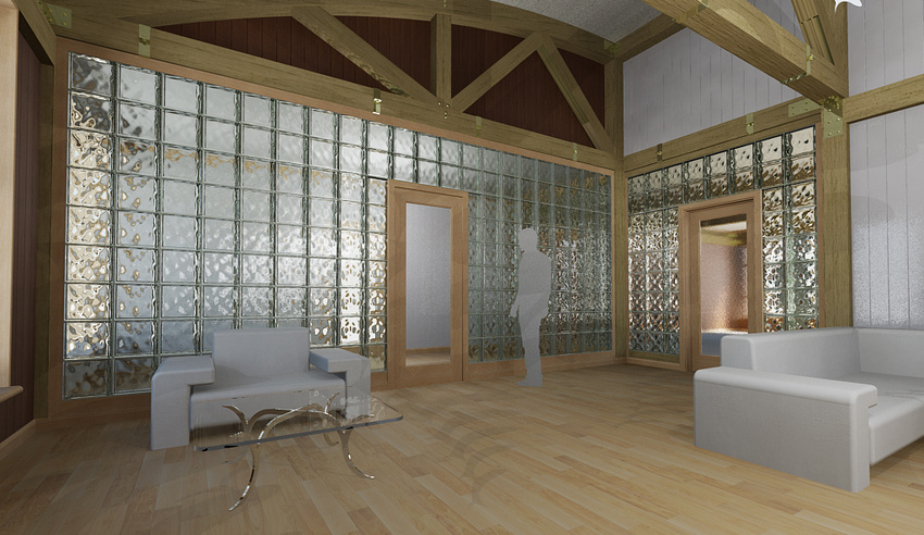 interior Angelique's office & boardroom renders (autocad)