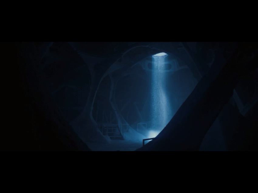 Interior sub orbital bomber cockpit