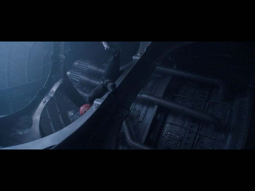 Interior sub orbital bomber cockpit