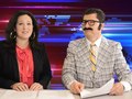 I wrote and starred in this internal video for Liberty Mutual. A spoof of the movie Anchorman, I play Vic Preston and my friend Lori Shamroth plays Gloria Gold. Our mission was to communicate the achievements of a data analytics team at Liberty. It was dry material until we got a hold of it.