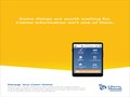 The Liberty app includes a digital claims feature, which is the focus of this flyer. 