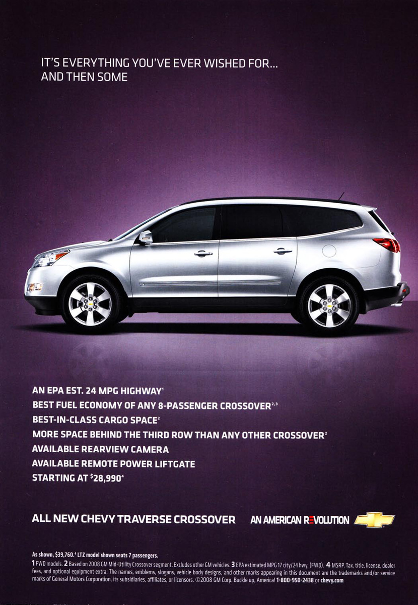 Chevrolet – Magazine Print