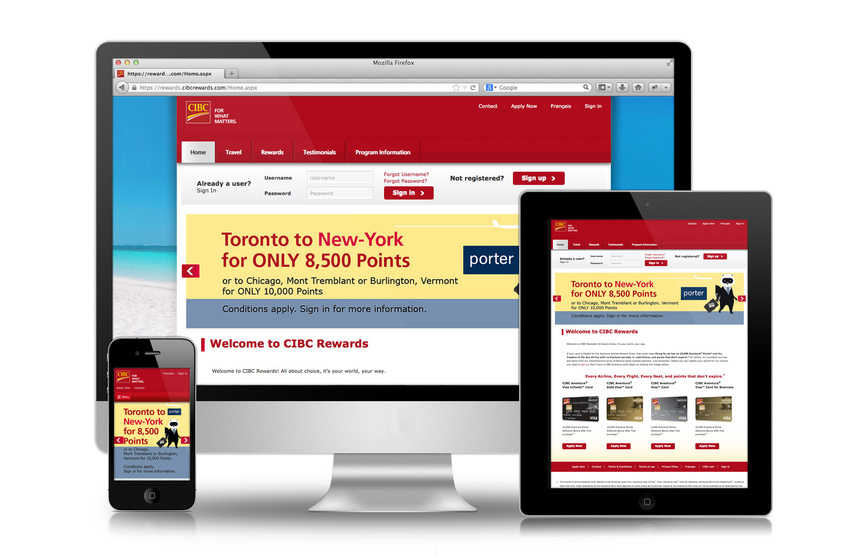 Responsive design allowed for a seamless transition between devices.
