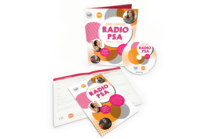 2014-2015 Radio PSA Packaging, Insert, and CD. 2015 GDUSA American InHouse Design Award Winner.