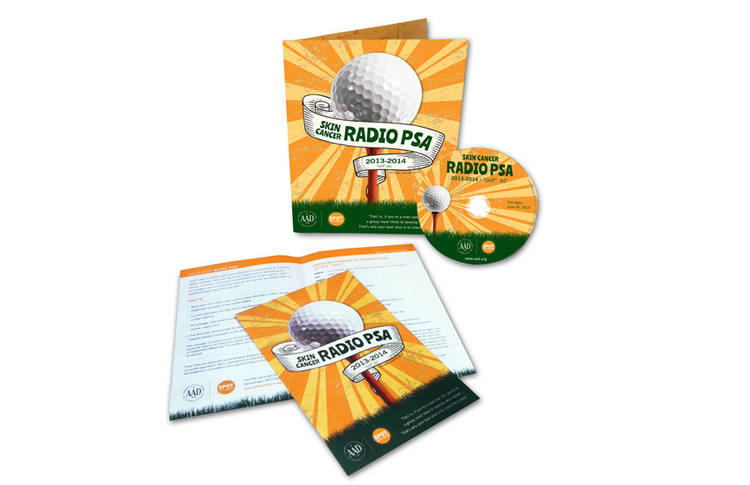 2013-2014 Radio PSA Packaging, Insert, and CD. 2014 GDUSA American InHouse Design Award Winner.