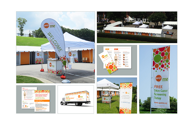 2015 SPOTme Campaign. 2015 GDUSA American InHouse Design Award Winner.
