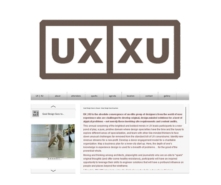 ux|xu: UI + logo design