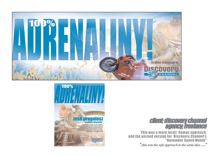 discovery channel "adrenaline"