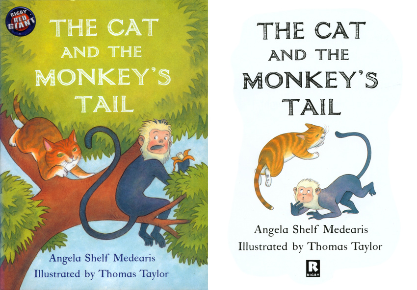 The Cat and the Monkey's Tail (illustration by Thomas Taylor)