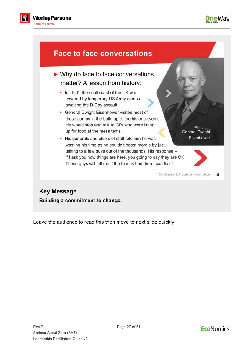 Serious About Zero: Leadership Facilitator Guide