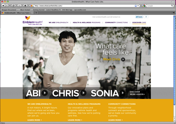 Microsite.