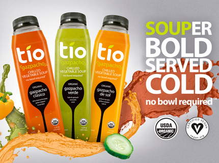 Award-Winning Tio Gazpacho Headline & Tagline