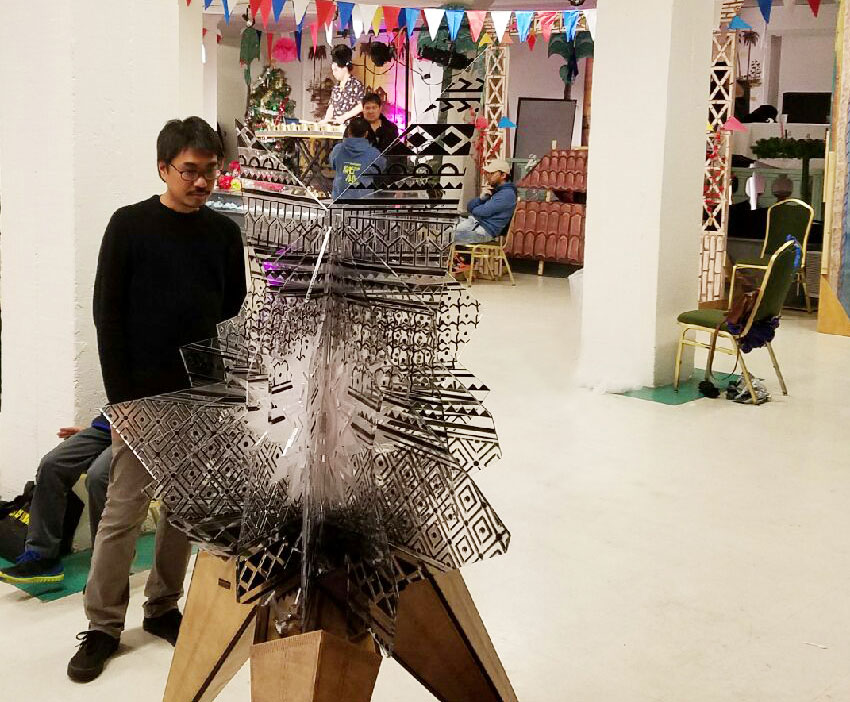 parol lantern 1, resting state without lighting