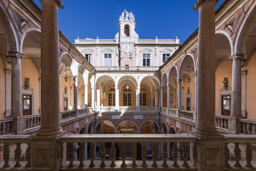 Palazzo Doria-Tursi, Genova - Arch: Domenico e Giovanni Ponzello, 1565