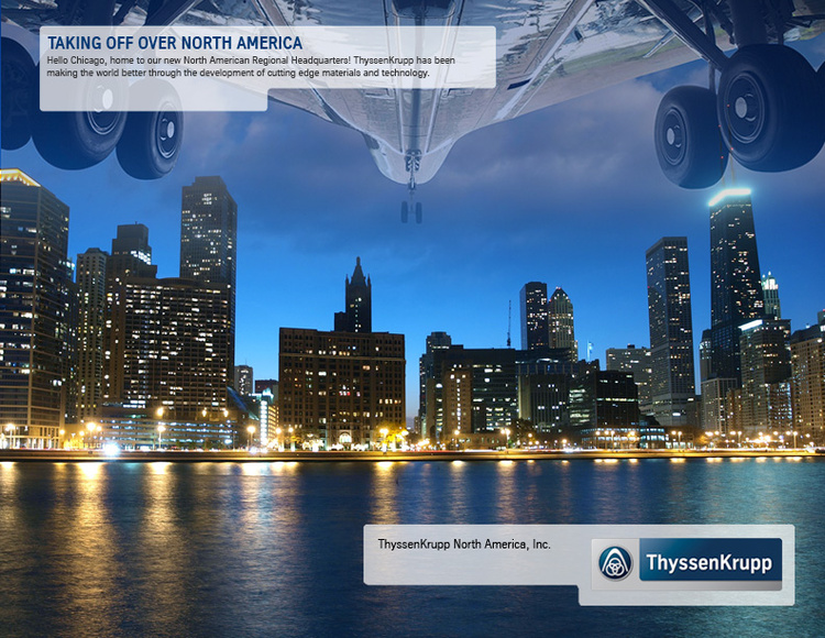Taking Off Billboard for O'Hare Airport