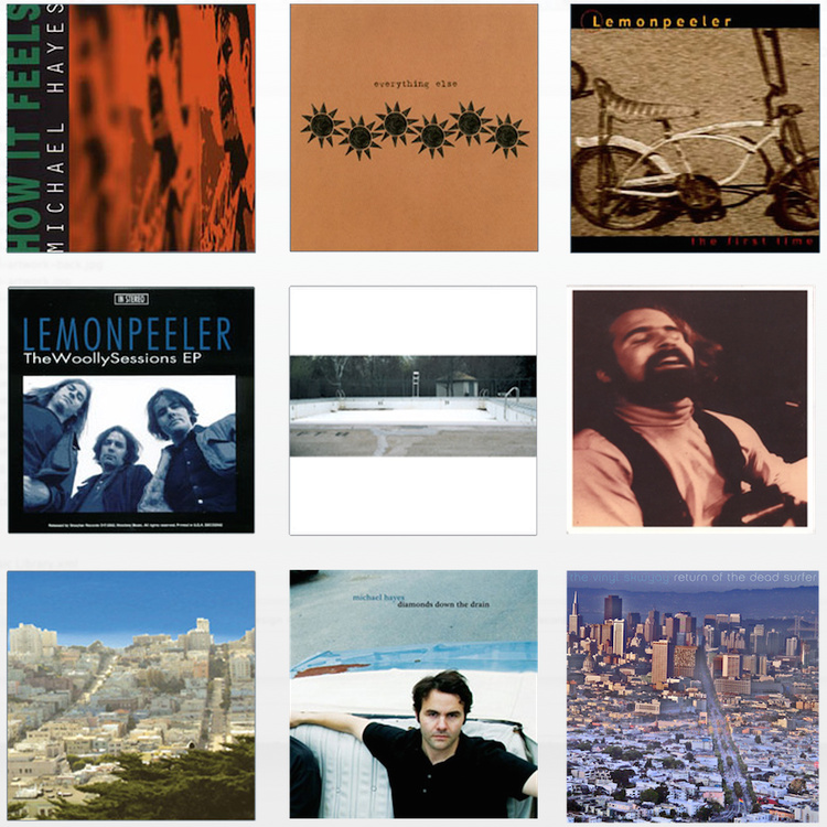 Discography of Album Covers from 1998 through 2012