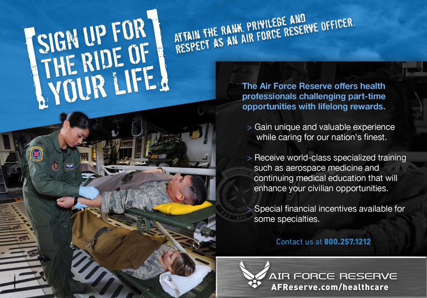 AIRFORCE Medical Ad campaign