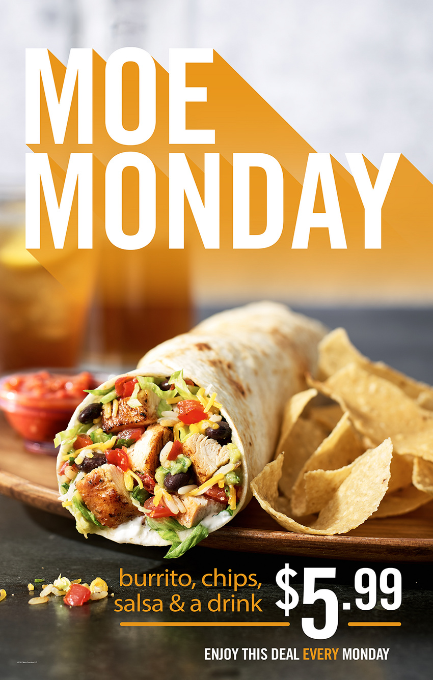 Poster, Moe's Southwest Grill