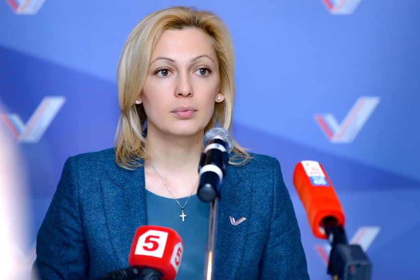 Сопредседатель Центрального штаба ОНФ, депутат Госдумы, Ольга Тимофеева, Медиафорум-2016, Санкт-Петербург