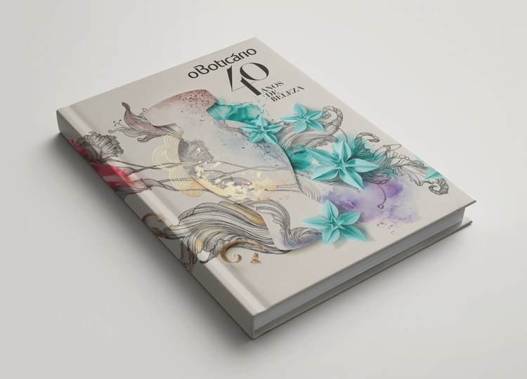 Livro dos 40 anos de O Boticário