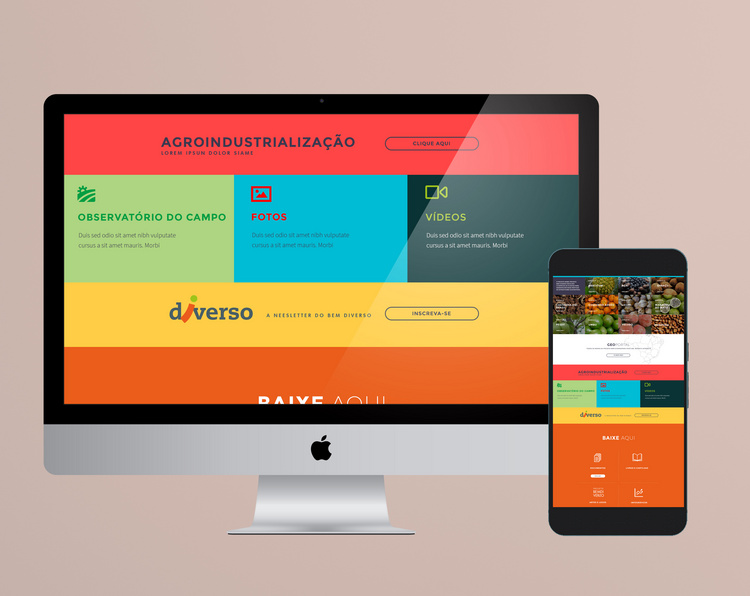 Site para Projeto Bem Diverso