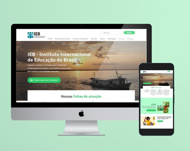 Site para o IEB