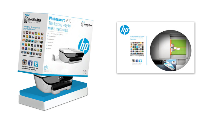 Hardware with bundled media concept. The idea was to present the media in a more elegant fashion, instead of having it concealed in the "throw away plastic" found under the box.