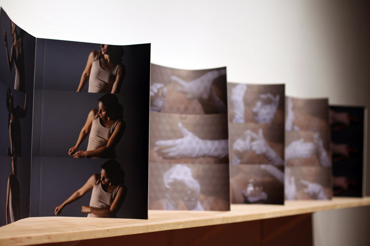 Accordion book, archival pigment print, 10 pages, dimensions variable