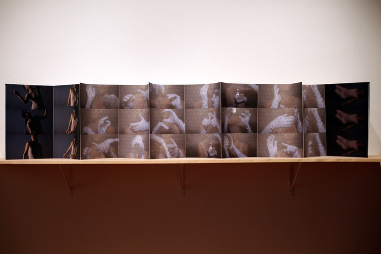 Accordion book, archival pigment print, 10 pages, dimensions variable