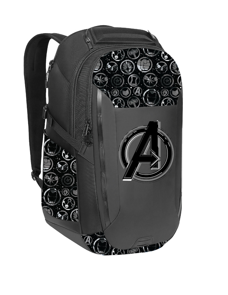Avengers Backpack_Metallic All Over Print
