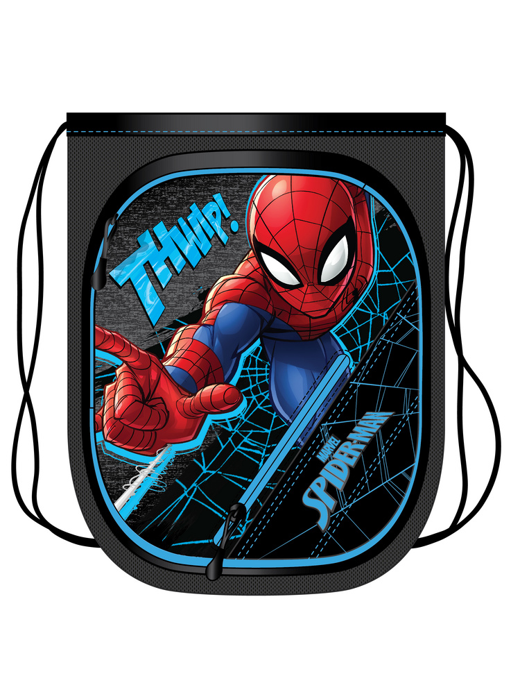 Spider-Man Cinch Sak_Glowin The Dark Treatment Print