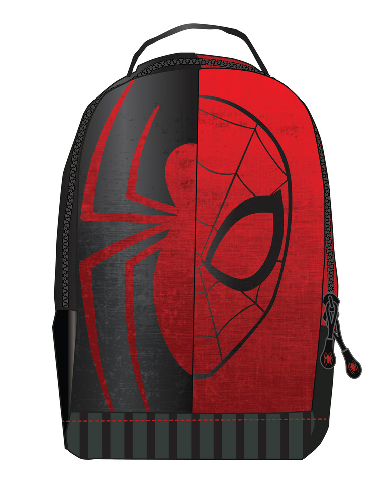 Spider-Man Backpack_Two Way Front Panel Art