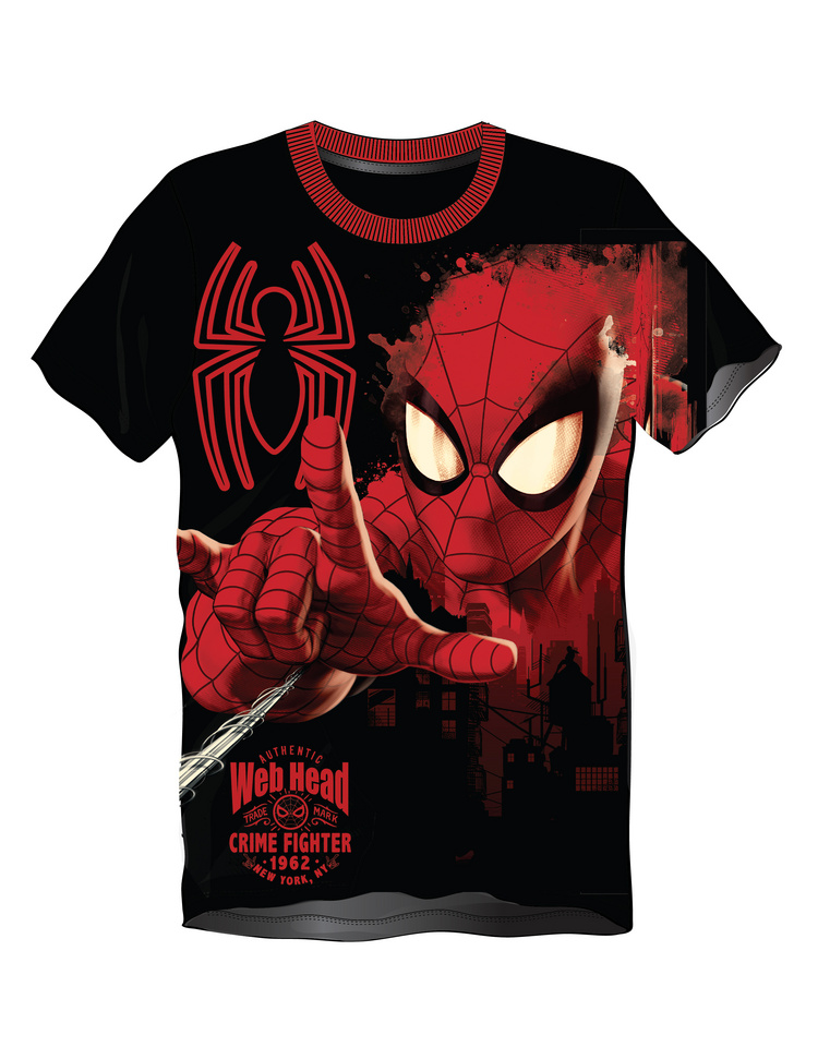 Spider-Man City is Mine Tee Shirt