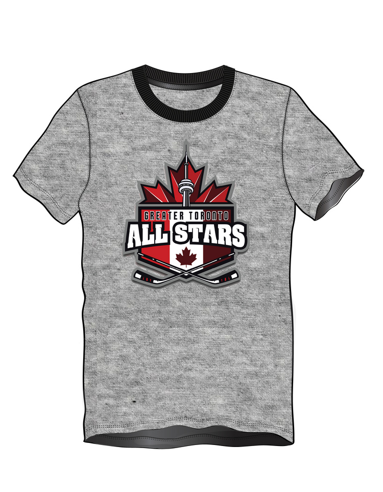All Star Hockey Heather Tee