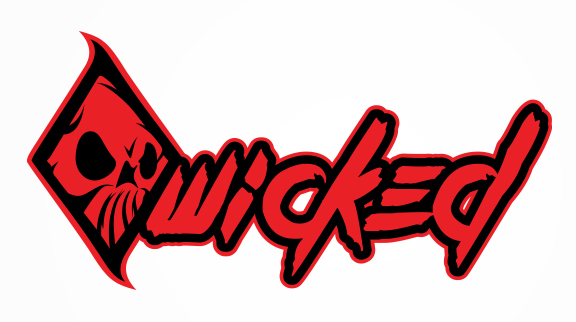 Bold, Serious, Clothing Logo Design for Wicked Sports.