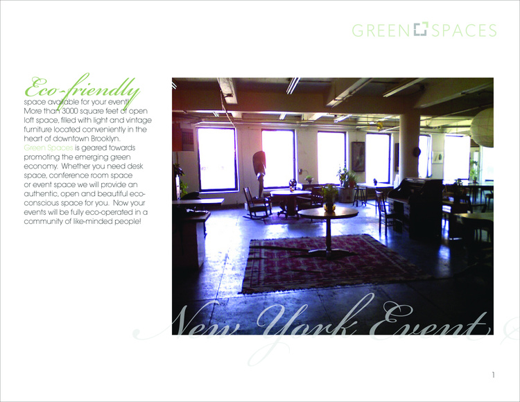 Greenspaces - Corporate Sponsor Book