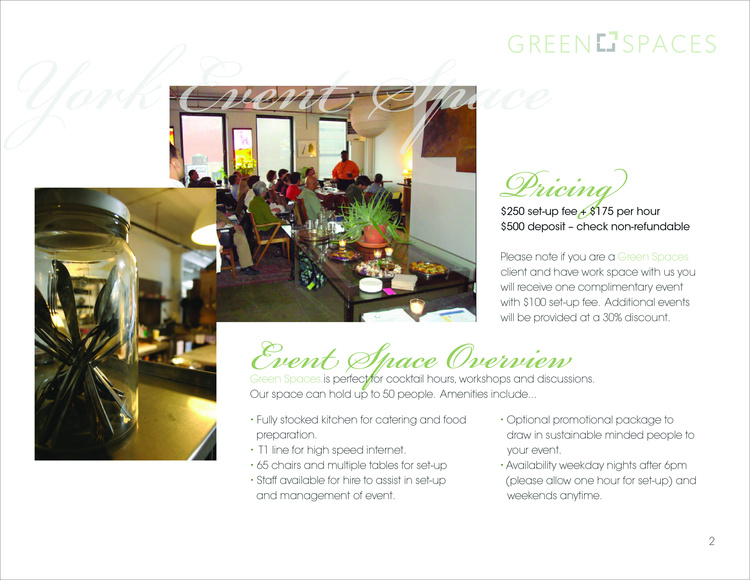 Greenspaces - Corporate Sponsor Book